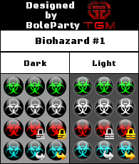 Forum Icon Sprite - Biohazard Pack