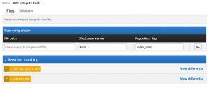 DVZ Integrity Tools