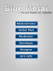 Blue Metal Forum Ranks - Sleek and Stylish