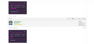MyBB Audio Player