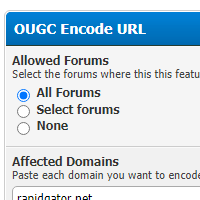 OUGC Encode URL