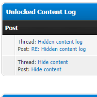 OUGC Unlocked Content Log