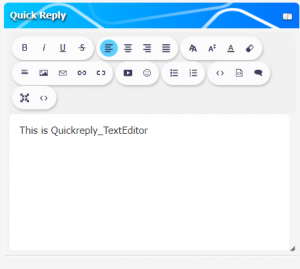 Quickreply_TextEditor